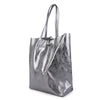 Maison Fanli Large Tote - Metallic Grey