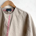 Vintage French Linen Boxy Jacket