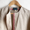 Vintage French Linen Boxy Jacket