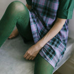 Tightology Tights - Cotton Summer Green