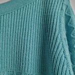 Merino Wool Boatneck ZigZag Powder Blue