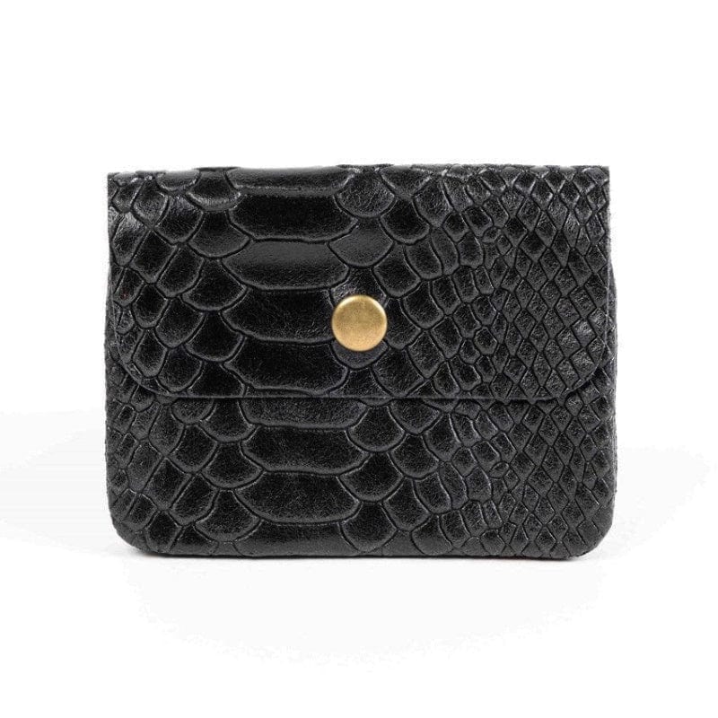 Maison Fanli Coin Purse - Snake Black