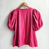 Trapeze Jacket Overdyed Rose Silk