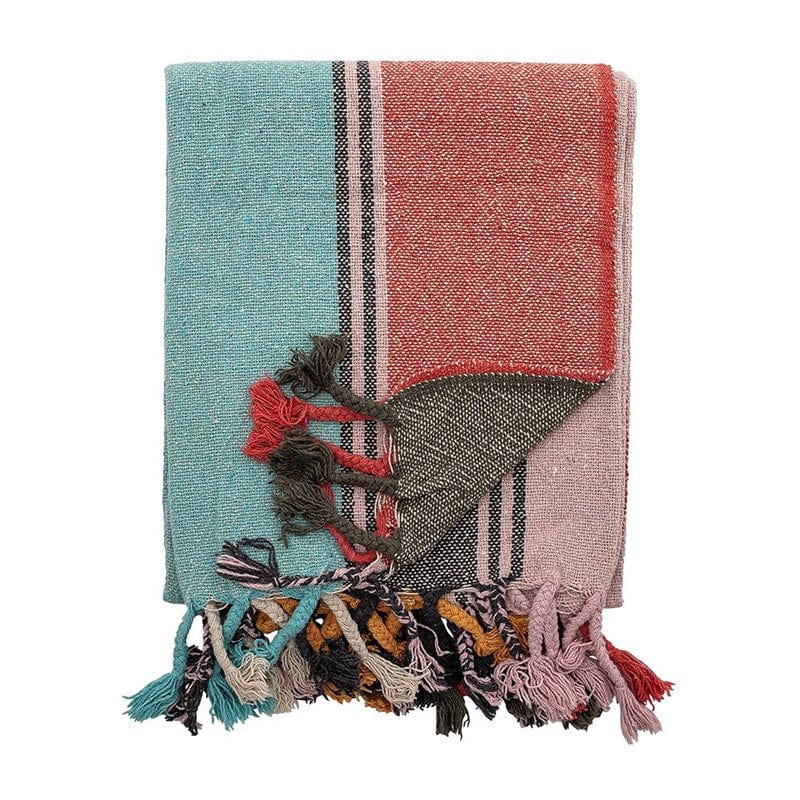 Bloomingville Cotton Throw - Multi