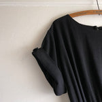 Dragstar Favourite Frock - Black Linen Blend