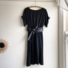 Dragstar Favourite Frock - Black Linen Blend