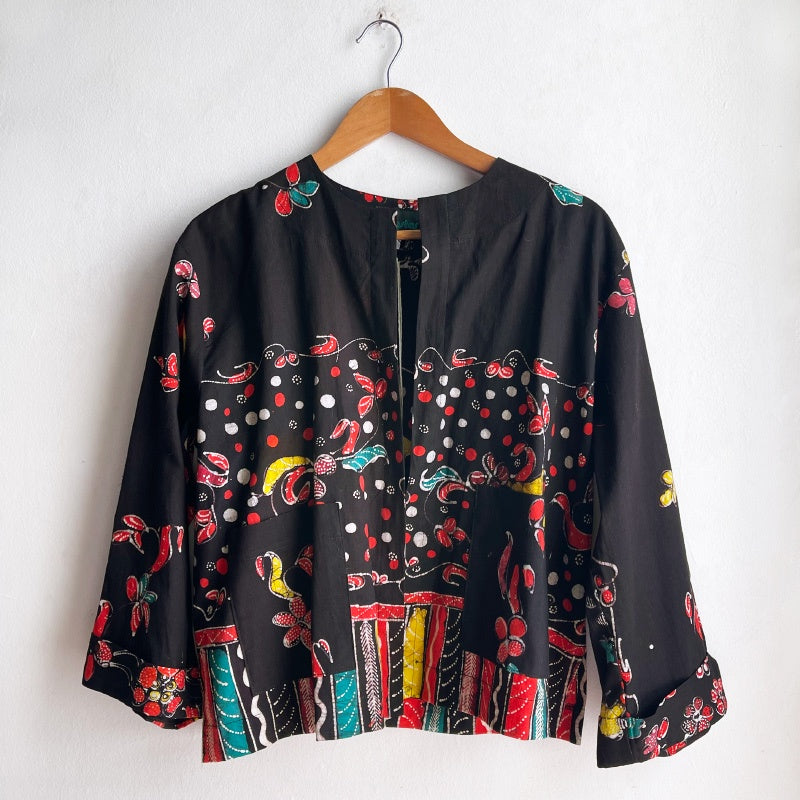 Dragstar Vintage Batik Cotton Boxy Jacket