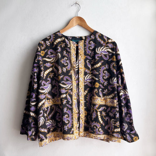 Dragstar Vintage Batik Cotton Boxy Jacket