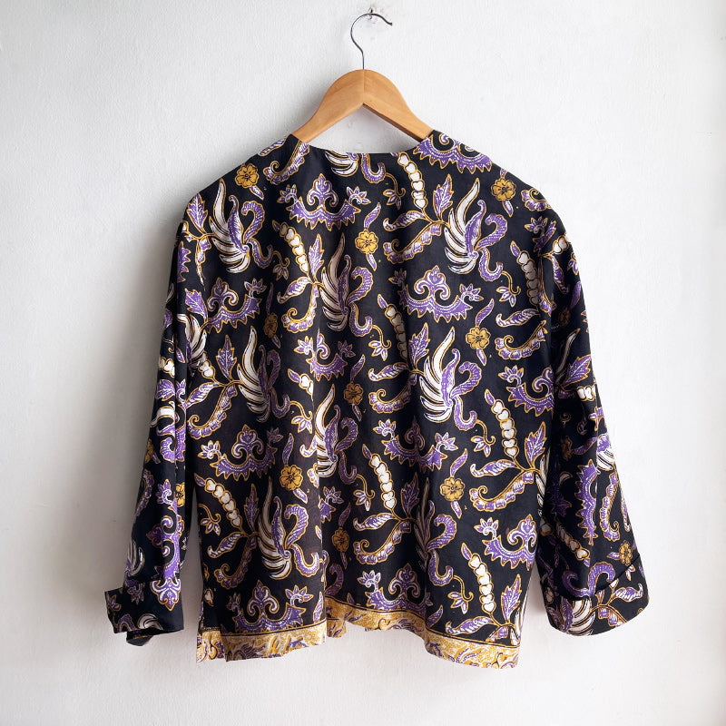 Dragstar Vintage Batik Cotton Boxy Jacket