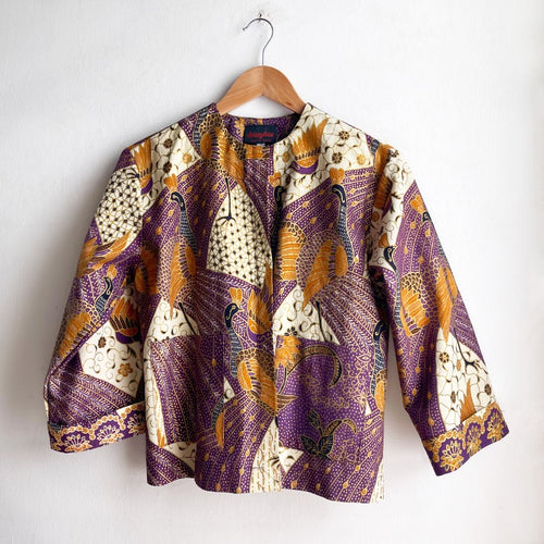 Dragstar Vintage Batik Cotton Boxy Jacket