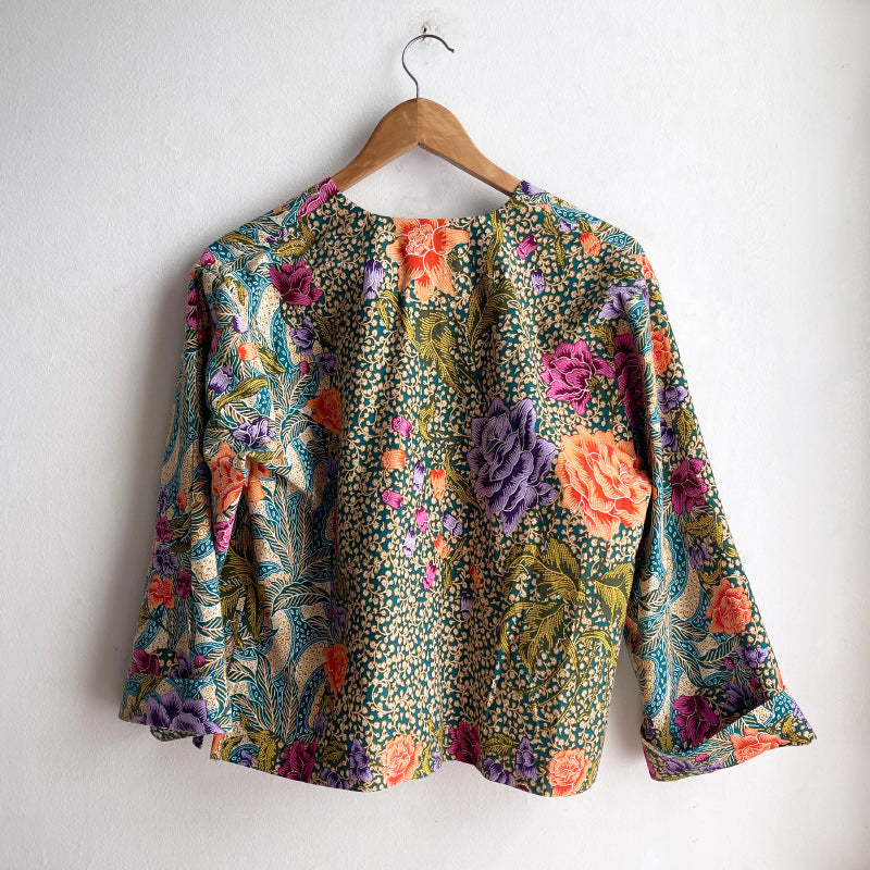 Dragstar Vintage Batik Cotton Boxy Jacket