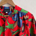 Bolero Red/Green/Blue Abstract Print S/8-10