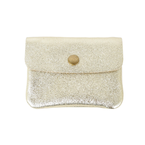 Maison Fanli Coin Purse - Metallic Gold