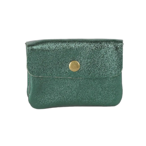 Maison Fanli Coin Purse - Metallic Green