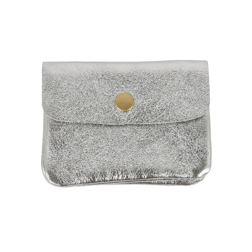 Maison Fanli Coin Purse - Metallic Grey