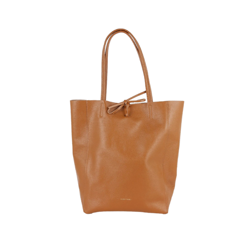 Maison Fanli Large Tote - Dark Camel