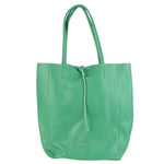 Maison Fanli Leather Large Tote - Vert Green