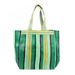 Recycled Plastic Beach Bag - Calvi Green