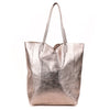 Maison Fanli Large Tote - Metallic Champagne