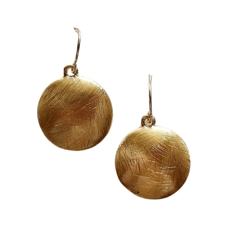 Disc Earring - Gold