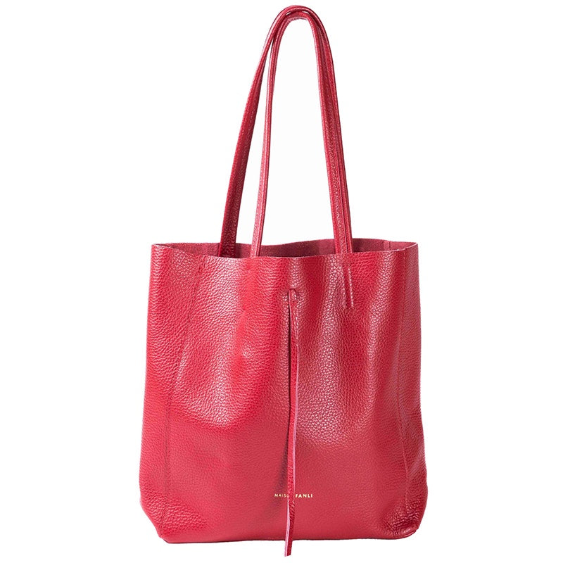 Maison Fanli Medium Tote - Rouge