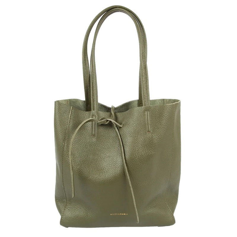 Maison Fanli Medium Tote - Moss