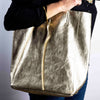 Maison Fanli Large Tote - Metallic Gold