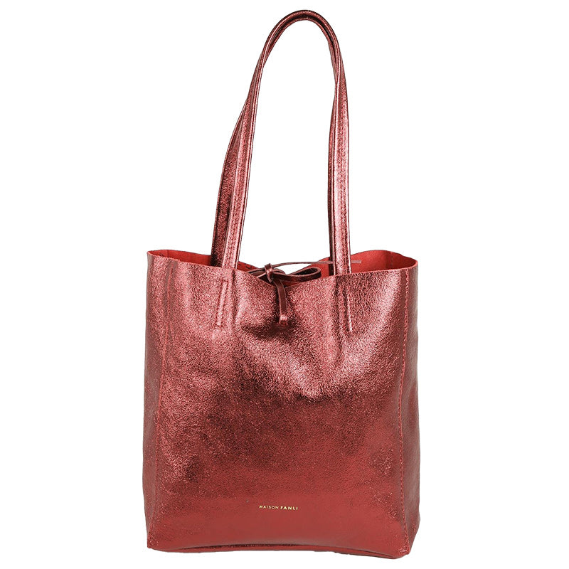 Maison Fanli Medium Tote - Bordeaux