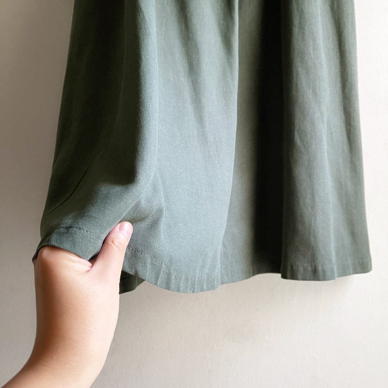 Miranda Middie Skirt - Sage Tencel