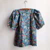 Trapeze Jacket Top - Floral