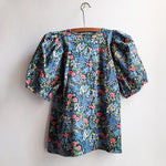 Trapeze Jacket Top - Floral