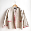 Vintage French Linen Boxy Jacket