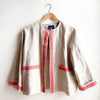 Vintage French Linen Boxy Jacket