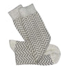 Tightology Long Herringbone Socks - Sand