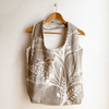 Reverse Foliage Shopper - Taupe