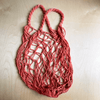 String Beach Bag - Coral