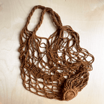 String Beach Bag - Rust