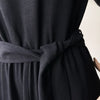 Dragstar Favourite Frock - Black Linen Blend