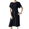 Dragstar Favourite Frock - Black Linen Blend