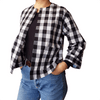 Dragstar Boxy Jacket - Black & White Check