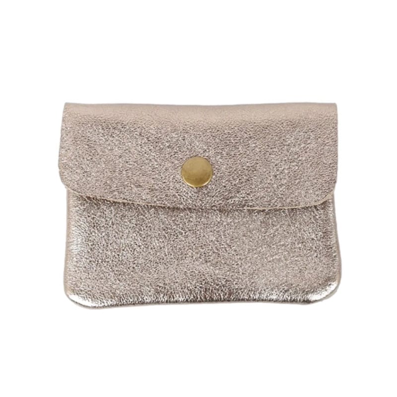 Maison Fanli Coin Purse - Metallic Champagne